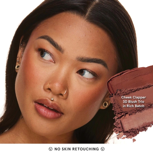 ONE/SIZE by Patrick Starrr Cheek Clapper 3D Blush Trio Palette-Color: Rich Betch - Picture 4 of 10